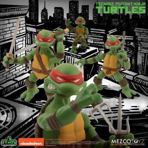 Teenage Mutant Ninja Turtles Deluxe Set MEZCO TOYZ