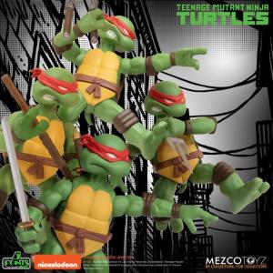 Teenage Mutant Ninja Turtles Deluxe Set MEZCO TOYZ