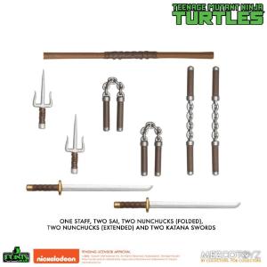 Teenage Mutant Ninja Turtles Deluxe Set MEZCO TOYZ
