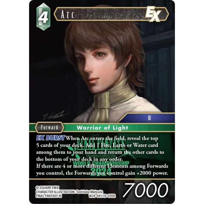 Final Fantasy Trading Card Game Fftcg World Champion Decks 2024 (6) Italiano