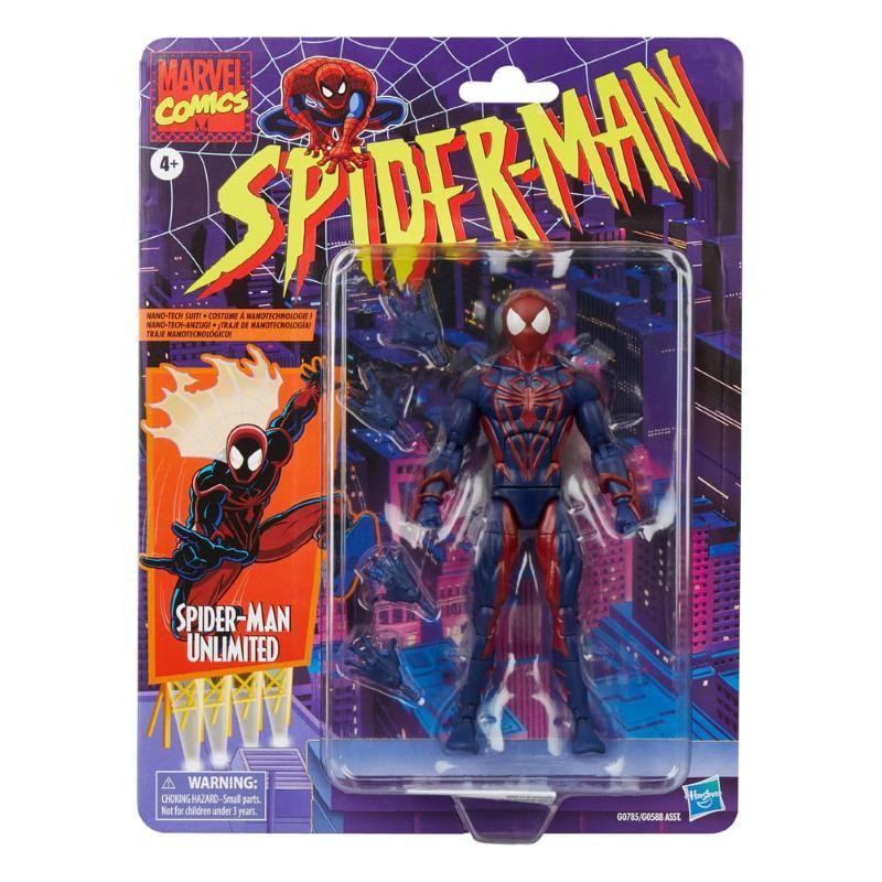 Marvel Comics Spider-Man Unlimited Marvel Legends Retro Hasbro