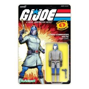 G.I. Joe ReAction+ Wave 3 Arctic Cobra Commander (Cartoon) Super7