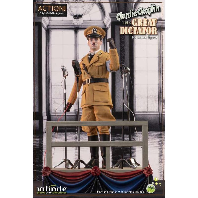 Charlie Chaplin Great Dictator 1/6 Web Exclusive Infinite Statue