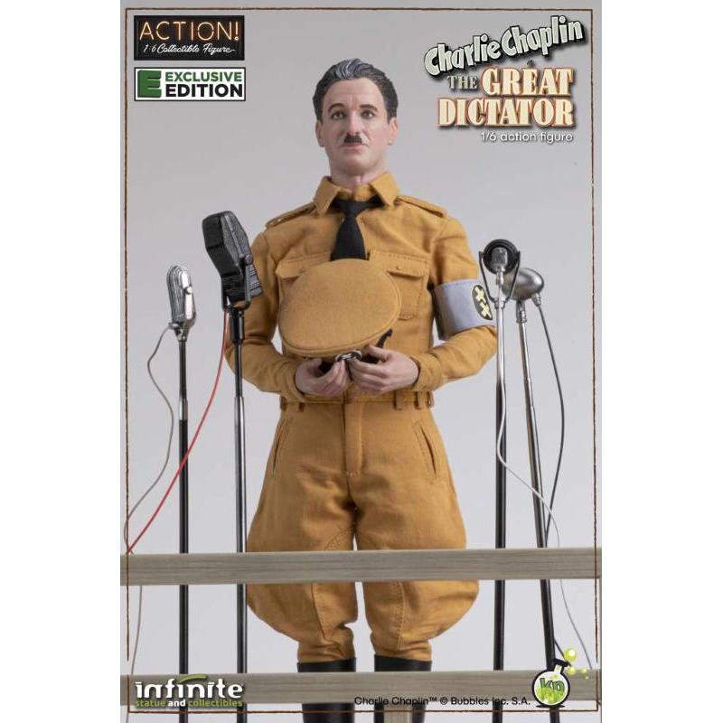 Charlie Chaplin Great Dictator 1/6 Web Exclusive Infinite Statue