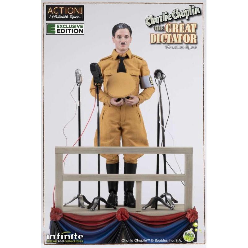 Charlie Chaplin Great Dictator 1/6 Web Exclusive Infinite Statue
