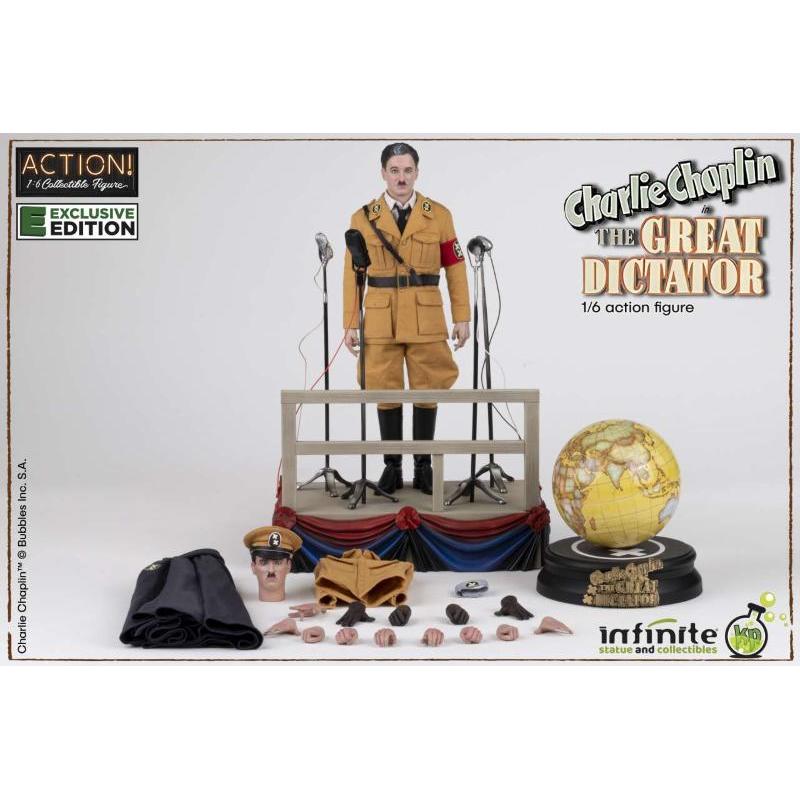 Charlie Chaplin Great Dictator 1/6 Web Exclusive Infinite Statue