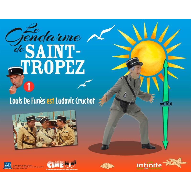 Le Gendarme de Saint-Tropez 1 De Funès est maréchal Cruchot Infinite Statue