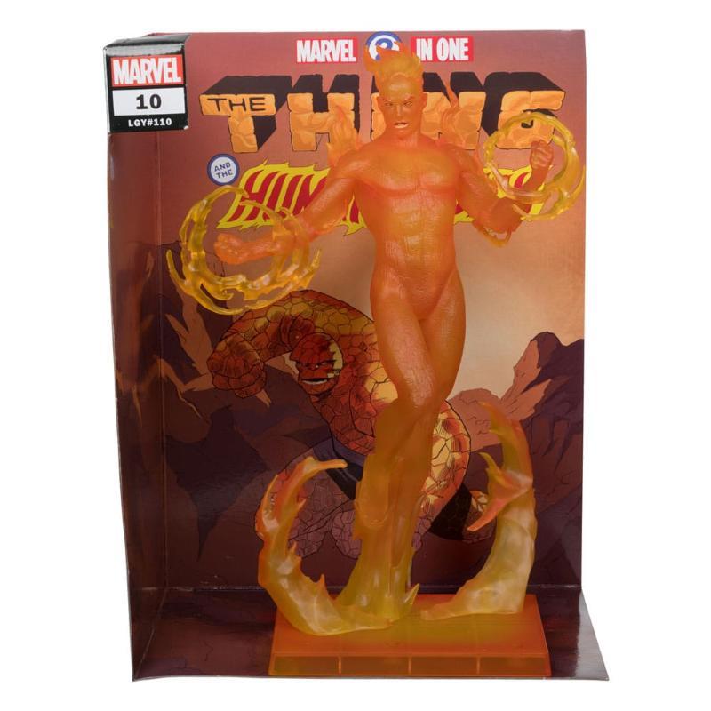 Marvel Collection Human Torch (Marvel 2 in 1 #10) Mcfarlane Toys