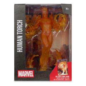 Marvel Collection Human Torch (Marvel 2 in 1 #10) Mcfarlane Toys