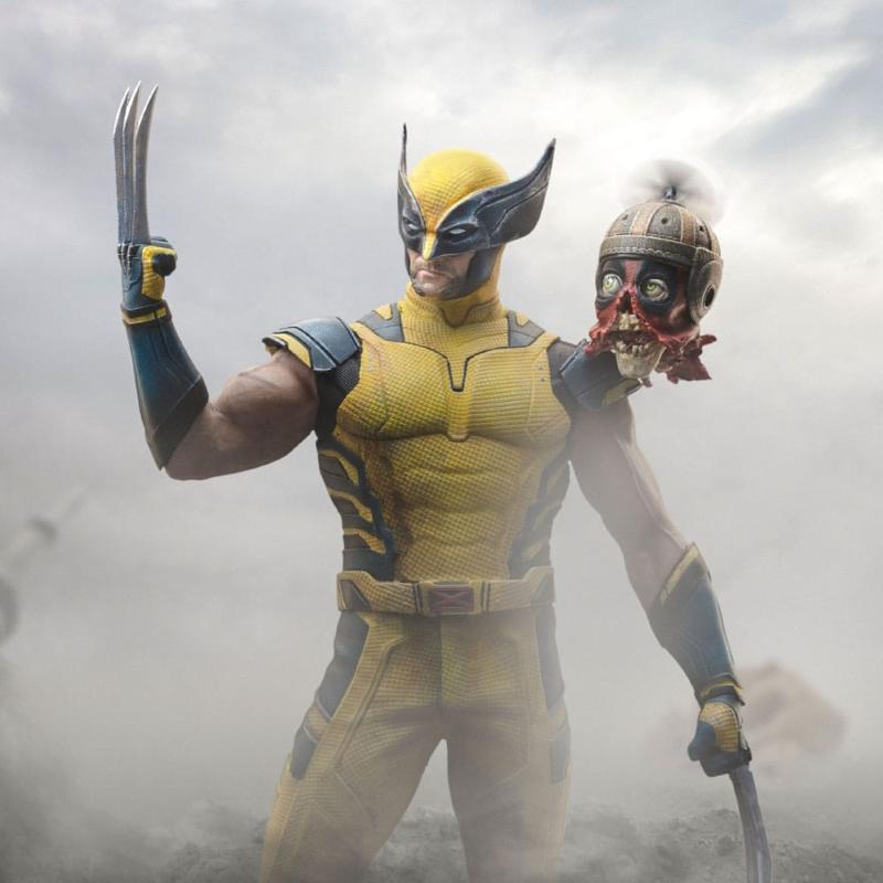 Marvel Deadpool 3 Art Scale 1/10 Wolverine & Headpool Iron Studios