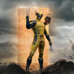Marvel Deadpool 3 Art Scale 1/10 Wolverine & Headpool Iron Studios