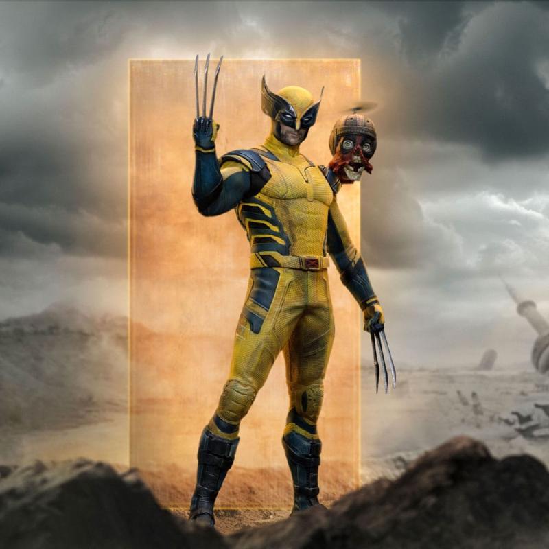 Marvel Deadpool 3 Art Scale 1/10 Wolverine & Headpool Iron Studios