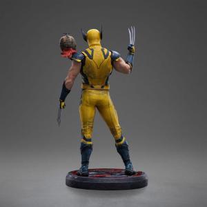 Marvel Deadpool 3 Art Scale 1/10 Wolverine & Headpool Iron Studios