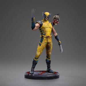Marvel Deadpool 3 Art Scale 1/10 Wolverine & Headpool Iron Studios