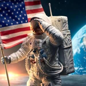 Nasa Art Scale 1/10 Apollo 11 Astronaut Iron Studios