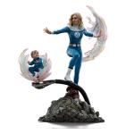 Marvel Fantastic Four Art Scale 1/10 Invisible Woman and Franklin Iron Studios