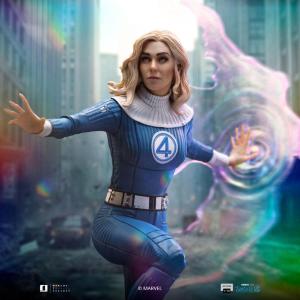 Marvel Fantastic Four Art Scale 1/10 Invisible Woman and Franklin Iron Studios