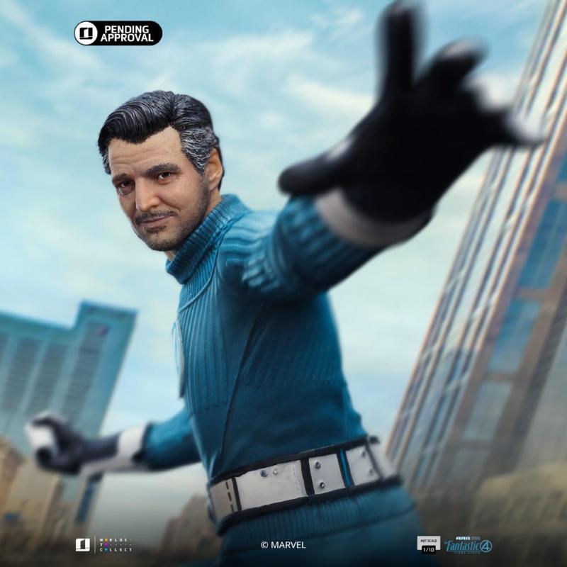 Marvel Fantastic Four Art Scale 1/10 Mr. Fantastic and H.E.R.B.I.E Iron Studios