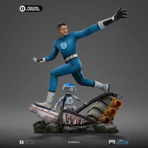 Marvel Fantastic Four Art Scale 1/10 Mr. Fantastic and H.E.R.B.I.E Iron Studios