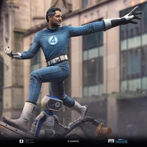 Marvel Fantastic Four Art Scale 1/10 Mr. Fantastic and H.E.R.B.I.E Iron Studios