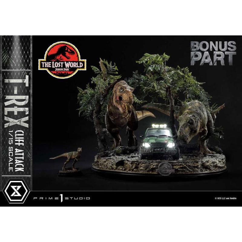 Jurassic World: The Lost World 1/15 T-Rex Cliff Attack Bonus Version Prime 1 Studio