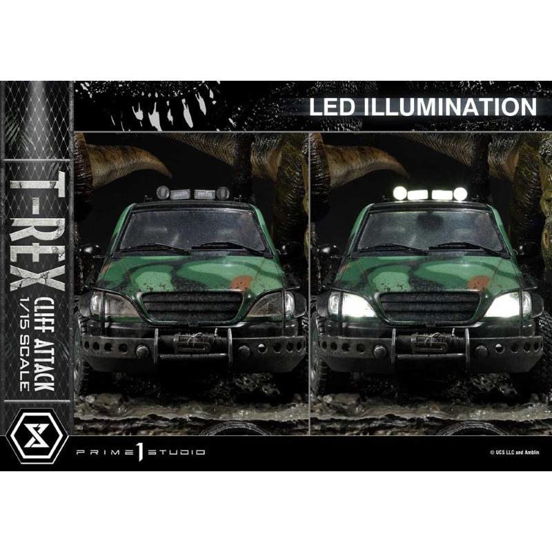 Jurassic World: The Lost World 1/15 T-Rex Cliff Attack Bonus Version Prime 1 Studio