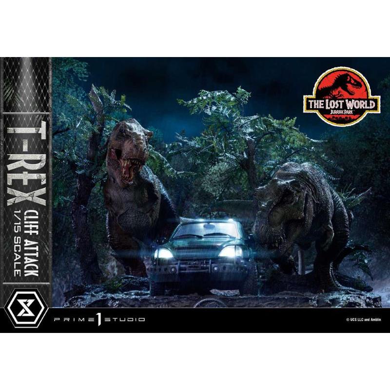 Jurassic World: The Lost World 1/15 T-Rex Cliff Attack Bonus Version Prime 1 Studio