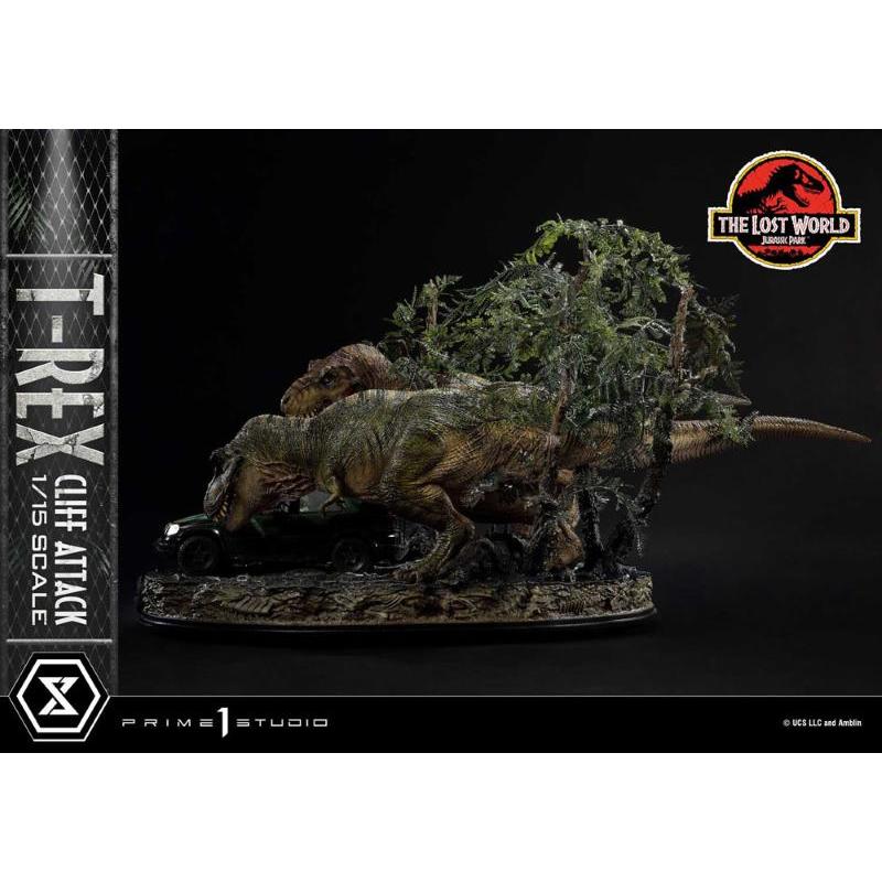 Jurassic World: The Lost World 1/15 T-Rex Cliff Attack Bonus Version Prime 1 Studio