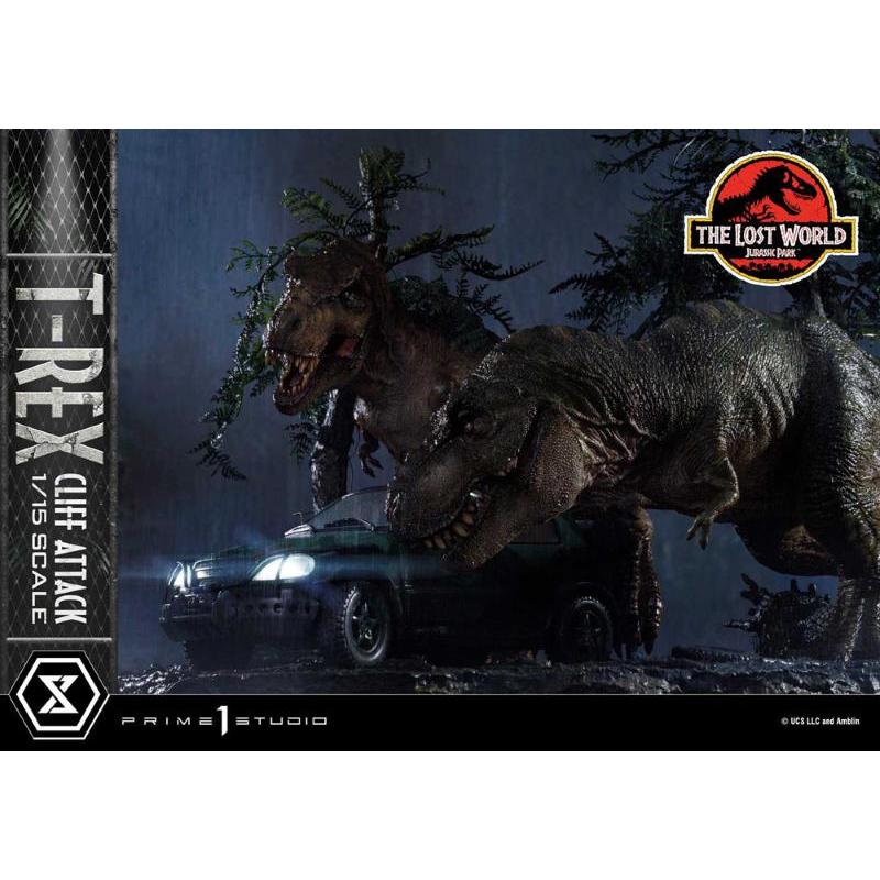 Jurassic World: The Lost World 1/15 T-Rex Cliff Attack Bonus Version Prime 1 Studio