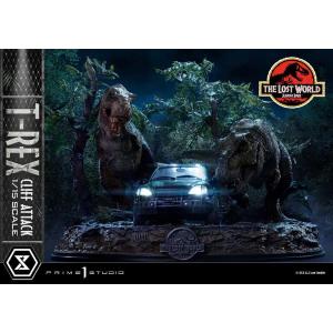 Jurassic World: The Lost World 1/15 T-Rex Cliff Attack Bonus Version Prime 1 Studio