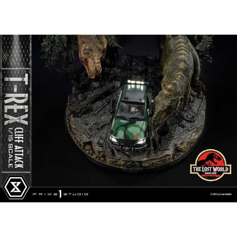 Jurassic World: The Lost World 1/15 T-Rex Cliff Attack Bonus Version Prime 1 Studio