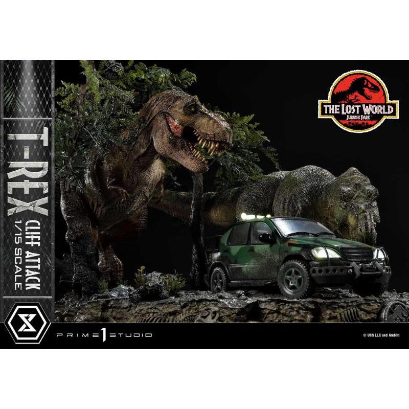 Jurassic World: The Lost World 1/15 T-Rex Cliff Attack Bonus Version Prime 1 Studio
