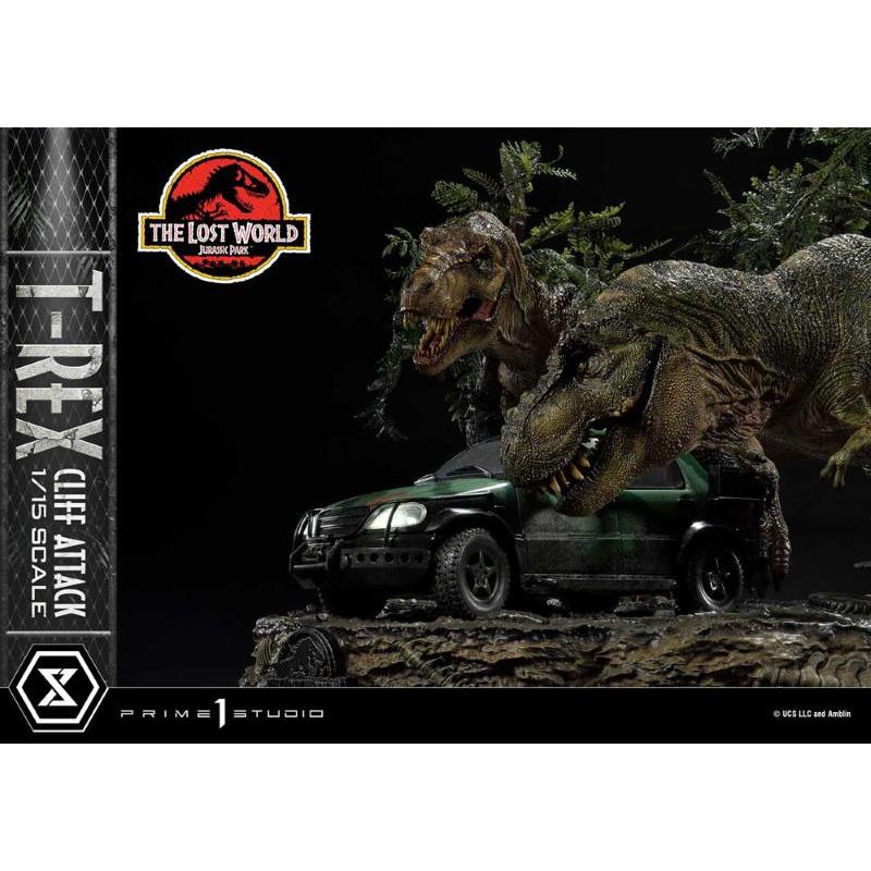 Jurassic World: The Lost World 1/15 T-Rex Cliff Attack Bonus Version Prime 1 Studio