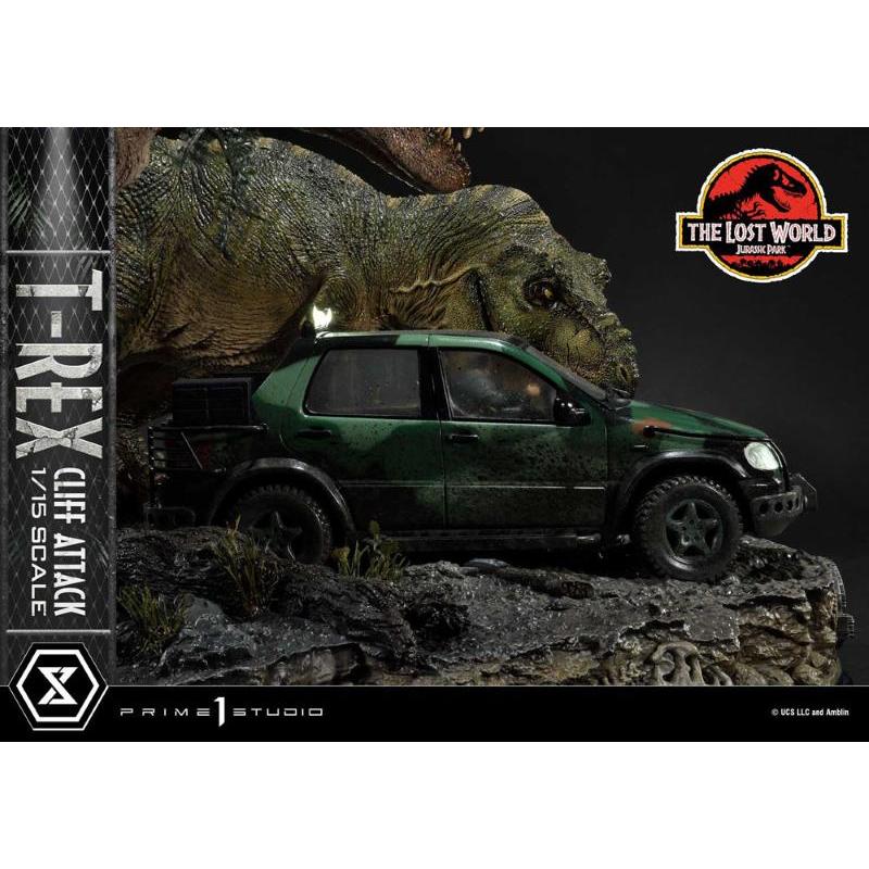 Jurassic World: The Lost World 1/15 T-Rex Cliff Attack Bonus Version Prime 1 Studio