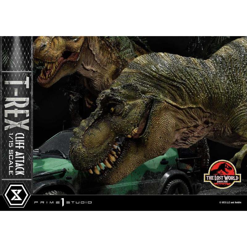Jurassic World: The Lost World 1/15 T-Rex Cliff Attack Bonus Version Prime 1 Studio