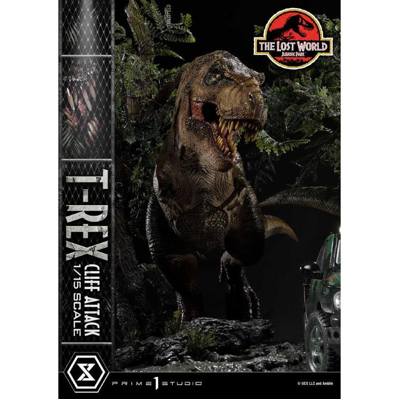 Jurassic World: The Lost World 1/15 T-Rex Cliff Attack Bonus Version Prime 1 Studio