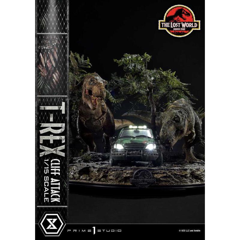 Jurassic World: The Lost World 1/15 T-Rex Cliff Attack Bonus Version Prime 1 Studio