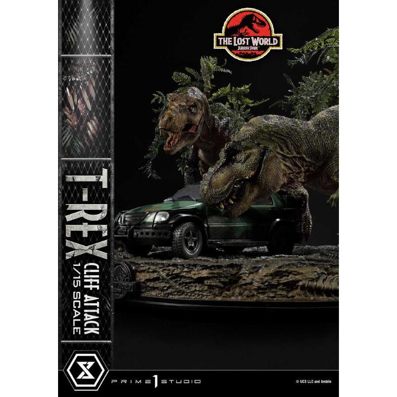 Jurassic World: The Lost World 1/15 T-Rex Cliff Attack Bonus Version Prime 1 Studio