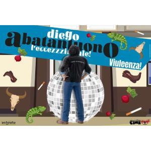 Diego Abatantuono "Viulenza!" Cine-Mini Infinite Statue