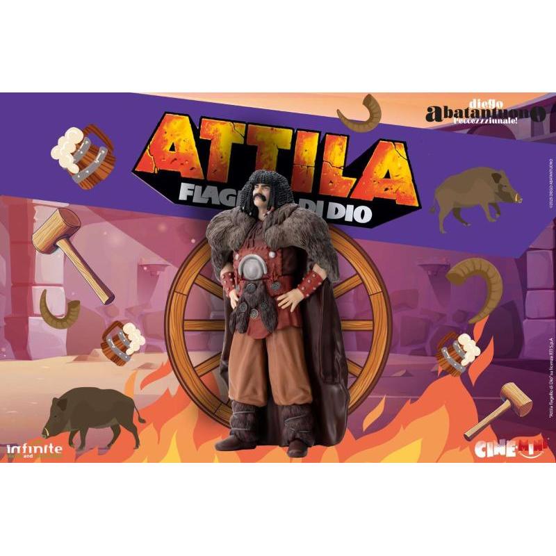 Diego Abatantuono "Attila Il Flagello Di Dio" Cine-Mini Infinite Statue