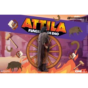 Diego Abatantuono "Attila Il Flagello Di Dio" Cine-Mini Infinite Statue