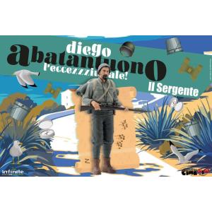 Diego Abatantuono “Il Sergente Lorusso” Cine-Mini Infinite Statue