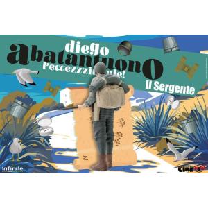 Diego Abatantuono “Il Sergente Lorusso” Cine-Mini Infinite Statue