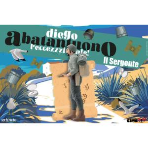 Diego Abatantuono “Il Sergente Lorusso” Cine-Mini Infinite Statue