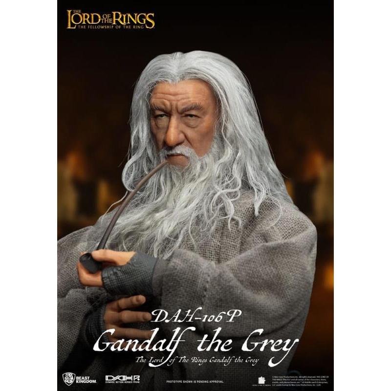 The Lord of the Rings Dynamic 8ction Heroes 1/9 Gandalf the Grey Beast Kingdom