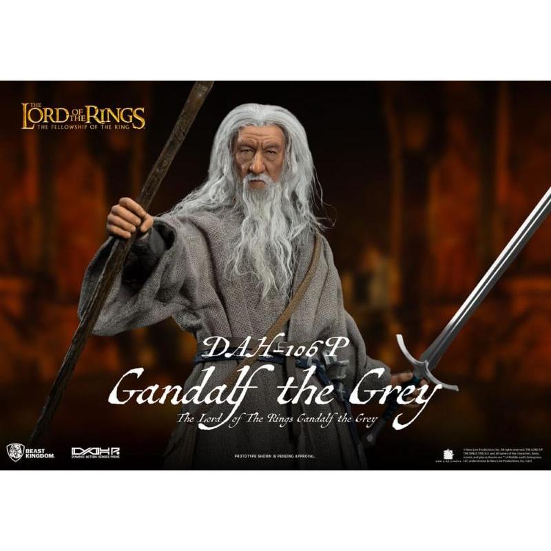 The Lord of the Rings Dynamic 8ction Heroes 1/9 Gandalf the Grey Beast Kingdom