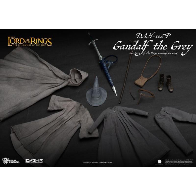 The Lord of the Rings Dynamic 8ction Heroes 1/9 Gandalf the Grey Beast Kingdom