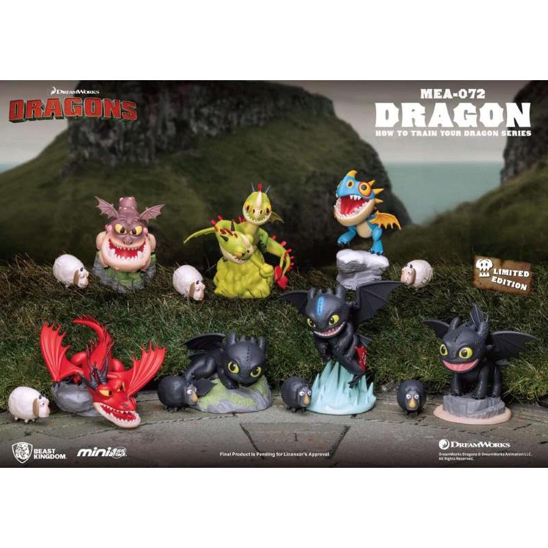 How to train your Dragon Mini Egg Attack Blind Box Set (6) Beast Kingdom