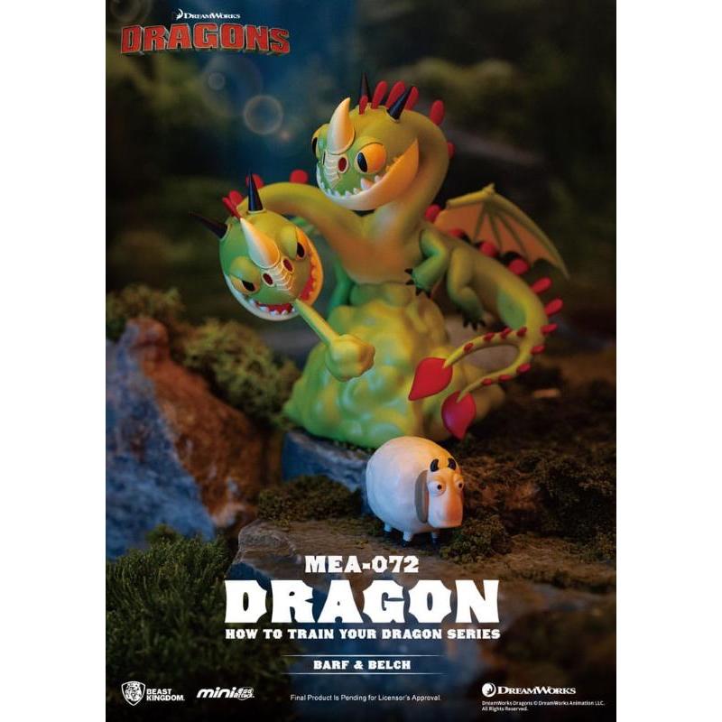 How to train your Dragon Mini Egg Attack Blind Box Set (6) Beast Kingdom