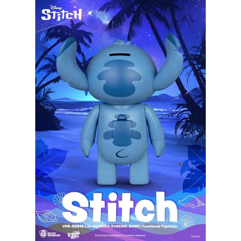 Lilo & Stitch Syaking-Bang Piggy Bank Stitch Beast Kingdom